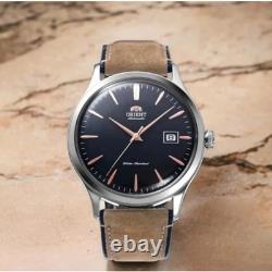 Montre automatique homme Orient Bambino RA-AC0P02L30B 42mm cadran bleu marine