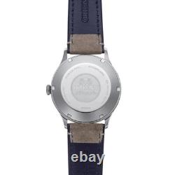Montre automatique homme Orient Bambino RA-AC0P02L30B 42mm cadran bleu marine