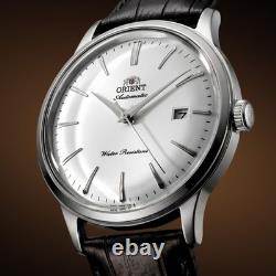 Montre automatique homme Orient RA-AC0031S30B cuir Bambino 40,5 mm cadran bla