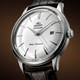 Montre Automatique Homme Orient Ra-ac0031s30b Cuir Bambino 40,5 Mm Cadran Bla