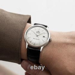 Montre automatique homme Orient RA-AC0031S30B cuir Bambino 40,5 mm cadran bla