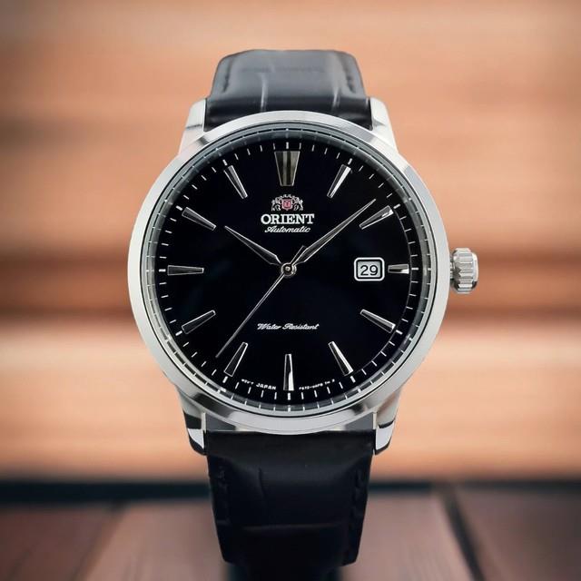 Montre Automatique Homme Orient Symphony Ra-ac0f05b30b Cadran Noir Bracelet C