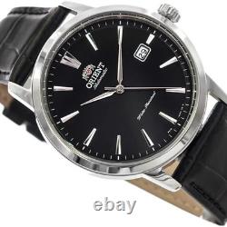 Montre automatique homme Orient Symphony RA-AC0F05B30B cadran noir bracelet c