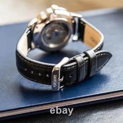 Montre automatique homme Orient Symphony RA-AC0F05B30B cadran noir bracelet c