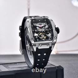 Montre automatique homme Pagani Design squelette 42mm mécanique luxe