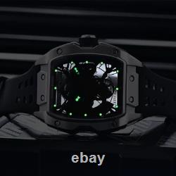 Montre automatique homme Pagani Design squelette 42mm mécanique luxe