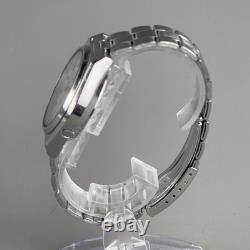 Montre automatique homme SEIKO 5 38 mm jour/date bracelet argent SS 7009-8761