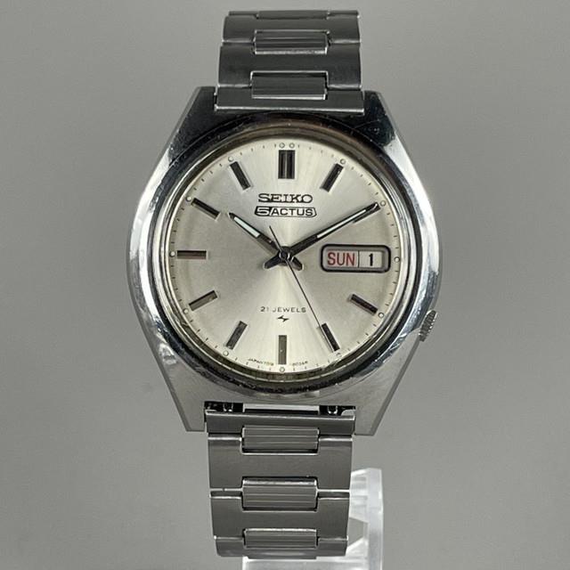 Montre Automatique Homme Seiko 5 Actus 38 Mm Daydate 7019-8010 Cal. 7019