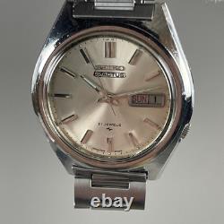 Montre automatique homme SEIKO 5 ACTUS 38 mm DayDate 7019-8010 Cal. 7019