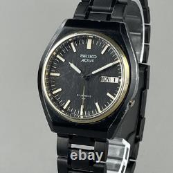 Montre automatique homme SEIKO Actus vintage 37 mm bracelet neuf 7019-8120