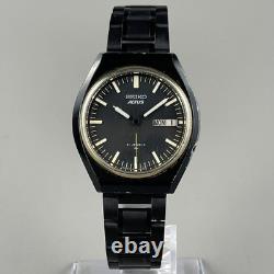 Montre automatique homme SEIKO Actus vintage 37 mm bracelet neuf 7019-8120