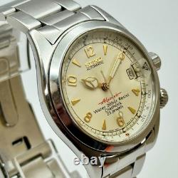 Montre automatique homme SEIKO Alpinist SCVF007 4S15-6000 cadran ivoire 36 mm Montre automatique homme SEIKO Alpinist SCVF007 4S15-6000 cadran ivoire 36 mm