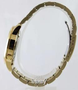 Montre automatique homme Seiko 5 Classic SNKE56K1 cadran doré ton or PVD acie