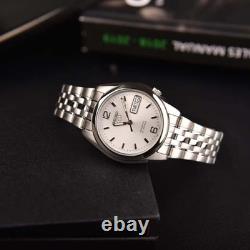 Montre automatique homme Seiko 5 SNK385K1 cadran argenté acier inoxydable arg