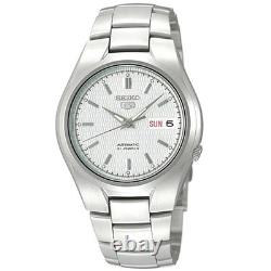 Montre automatique homme Seiko 5 SNK601K1 cadran argenté/blanc acier inoxydab