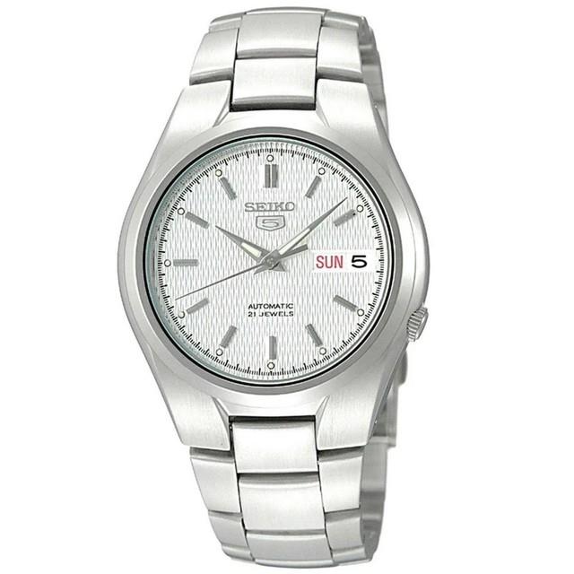 Montre Automatique Homme Seiko 5 Snk601k1 Cadran Argent&eacute;/blanc Acier Inoxydab