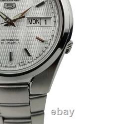 Montre automatique homme Seiko 5 SNK601K1 cadran argenté/blanc acier inoxydab