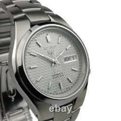 Montre automatique homme Seiko 5 SNK601K1 cadran argenté/blanc acier inoxydab