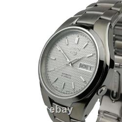 Montre automatique homme Seiko 5 SNK601K1 cadran argenté/blanc acier inoxydab