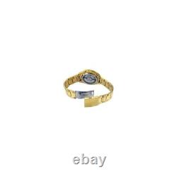 Montre automatique homme Seiko 5 SNKA10K1 cadran date doré PVD acier inoxydab
