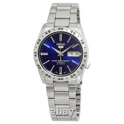 Montre automatique homme Seiko 5 SNKD99K1 cadran bleu date acier inoxydable a