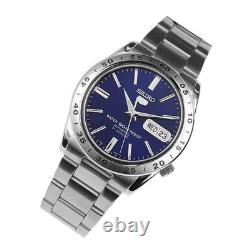 Montre automatique homme Seiko 5 SNKD99K1 cadran bleu date acier inoxydable a