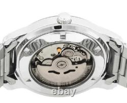 Montre automatique homme Seiko 5 SNKP15K1 cadran blanc acier inoxydable argen