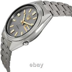 Montre automatique homme Seiko 5 SNXS75K1 cadran gris argenté acier