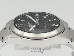 Montre automatique homme Seiko 5 Sports SRPG27 4R36 cadran noir Japon avec bo
