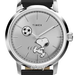 Montre automatique homme Timex Peanuts TW2Y53800 Marlin Soccer cadran argenté