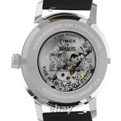 Montre automatique homme Timex Peanuts TW2Y53800 Marlin Soccer cadran argenté