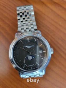 Montre automatique homme suisse Raymond Weil Maestro phase de lune