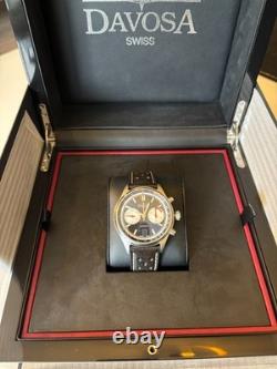 Montre automatique homme suisse davosa Newton Pilot Rallye Chronograph bleu