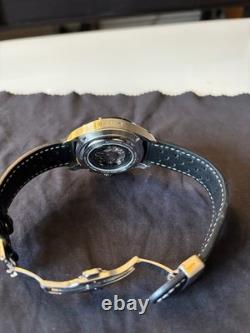 Montre automatique homme suisse davosa Newton Pilot Rallye Chronograph bleu