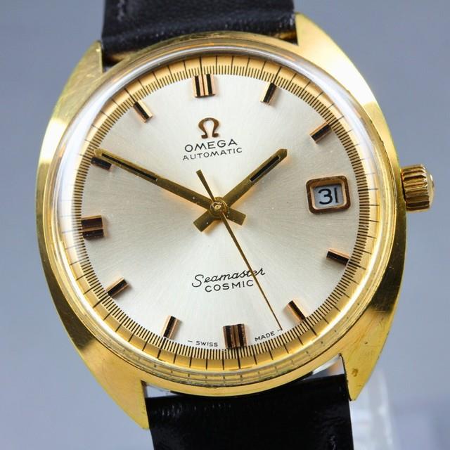 Montre Automatique Homme Vintage Omega Seamaster Cosmic 166.026 Date 35 Mm