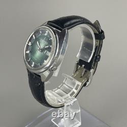 Montre automatique homme vintage SEIKO 5 ACTUS 37 mm jour/date cadran