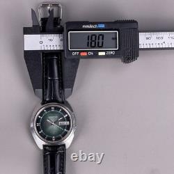 Montre automatique homme vintage SEIKO 5 ACTUS 37 mm jour/date cadran