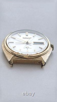 Montre automatique homme vintage SEIKO Lord Matic 5606-7000 Gold Day Date