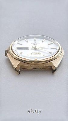 Montre automatique homme vintage SEIKO Lord Matic 5606-7000 Gold Day Date