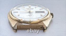 Montre automatique homme vintage SEIKO Lord Matic 5606-7000 Gold Day Date