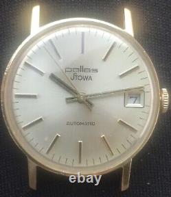 Montre automatique homme vintage allemande Pallas Stowa PUW 1561