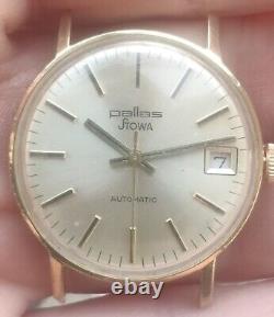 Montre automatique homme vintage allemande Pallas Stowa PUW 1561