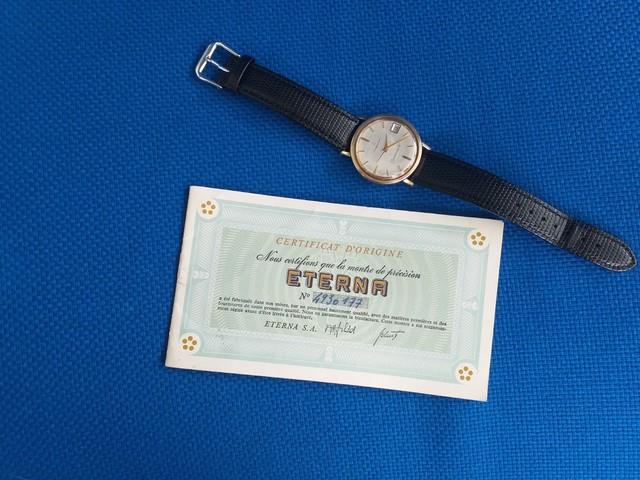 Montre Automatique Homme Vintage &eacute;terna Matic Centenaire 61