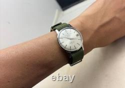 Montre automatique pour homme CITIZEN Jet Auto Dater 36 mm poignet 15,5 cm du