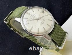 Montre automatique pour homme CITIZEN Jet Auto Dater 36 mm poignet 15,5 cm du