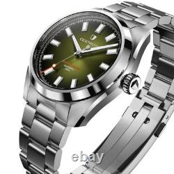 Montre automatique pour homme Cestrian Master Series V3 à cadran vert CM-GB001
