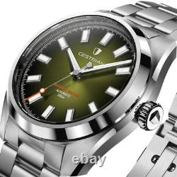 Montre automatique pour homme Cestrian Master Series V3 à cadran vert CM-GB001