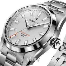 Montre automatique pour homme Cestrian Master Series V3 cadran blanc CM-WT001