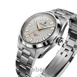 Montre automatique pour homme Cestrian Master Series V3 cadran blanc texturé