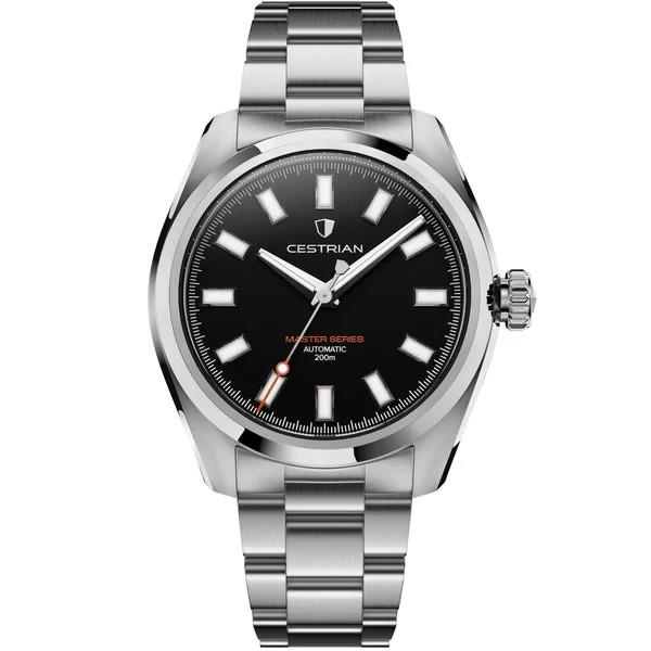 Montre Automatique Pour Homme Cestrian Master Series V3 Cadran Noir Cm-bk001